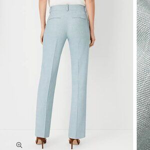 Straight Pant in Cross Weave - Curvy Fit